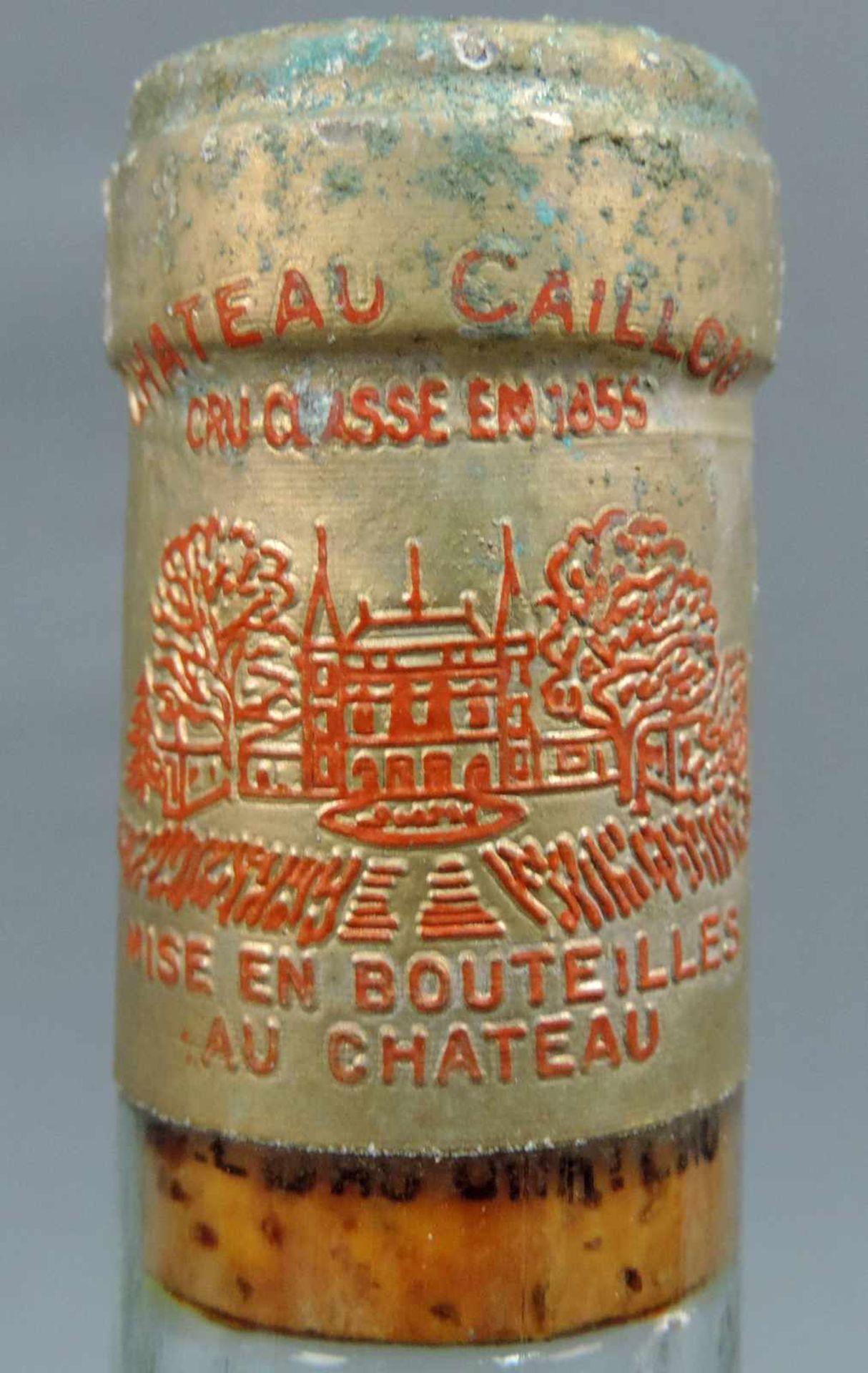 1947 Château Caillou, Creme de Tête. Barsac, AC. Grand Cru Classé. Eine ganze Flasche. Bordeaux, - Bild 4 aus 6