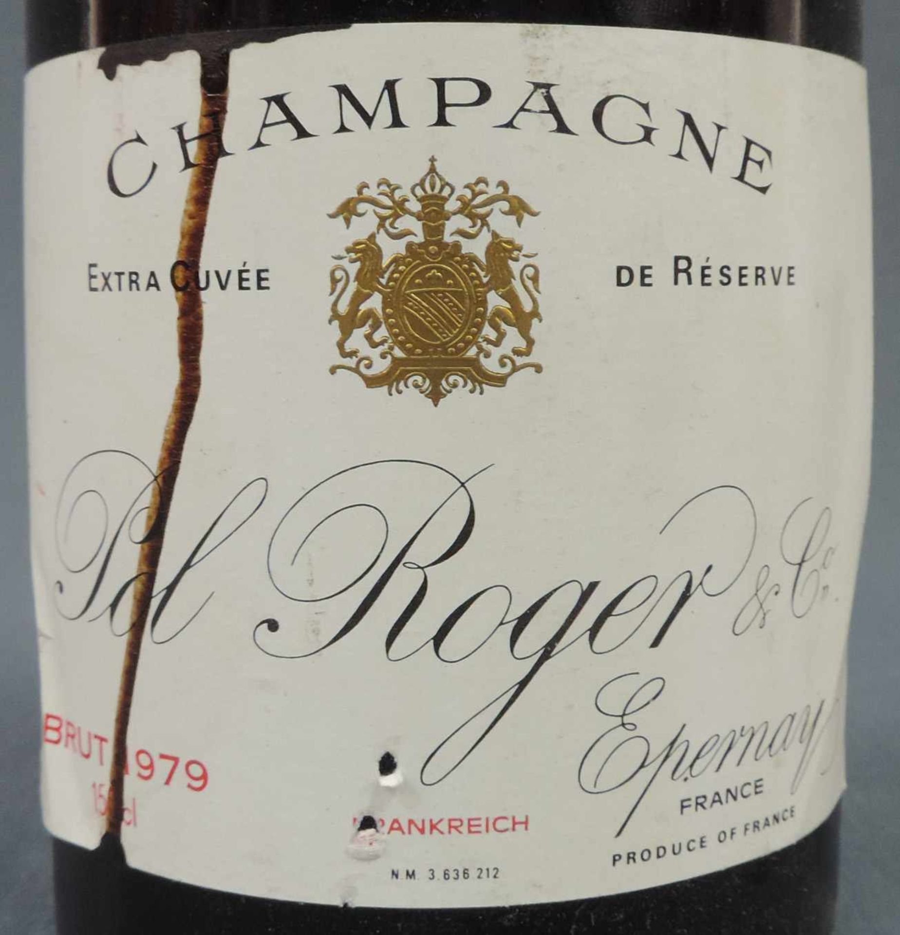 1979 Pol Roger & Co. Champagne, MAGNUM, 150 cl. Epernay, France. Champagner, weiß, Frankreich. Extra - Image 2 of 5