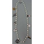 Chanel Kette Modeschmuck. Offen circa 100 cm lang. Chanel necklace, fashion jewelry. Open about