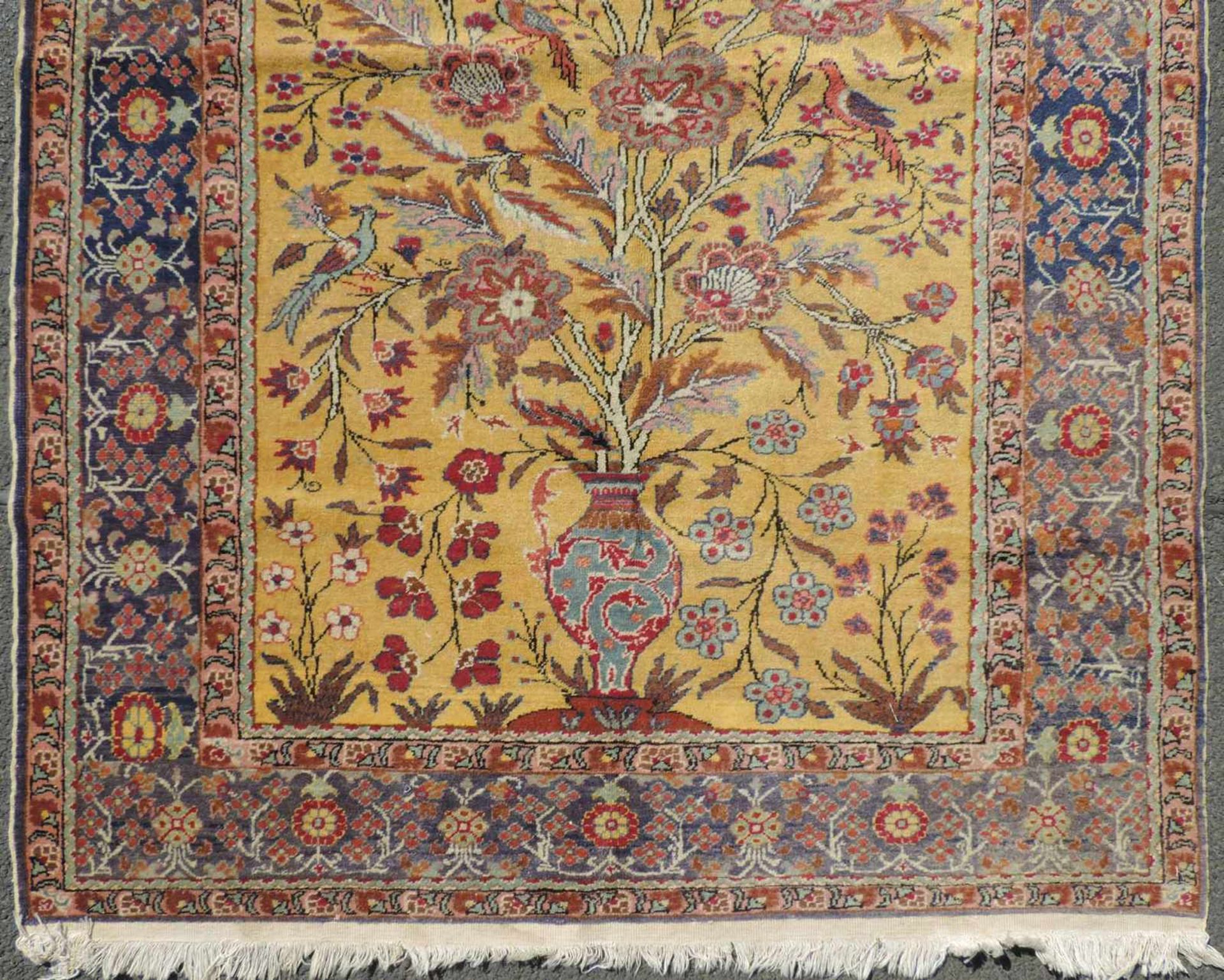 Kayseri Gebetsteppich. Türkei. Antik. Um 1910. 176 cm x 122 cm. Handgeknüpft. Wolle auf Baumwolle. - Bild 2 aus 6