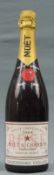 1964 Moet & Chandon Champagne Brut Imperial. Eine ganze Flasche Campangner Frankreich weiß.