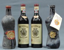 1962 Barolo 0,72 L. 13,5 % von Cappelano, dazu 1962? Barbaresco von Cascina Porra. Dazu 2 Flaschen