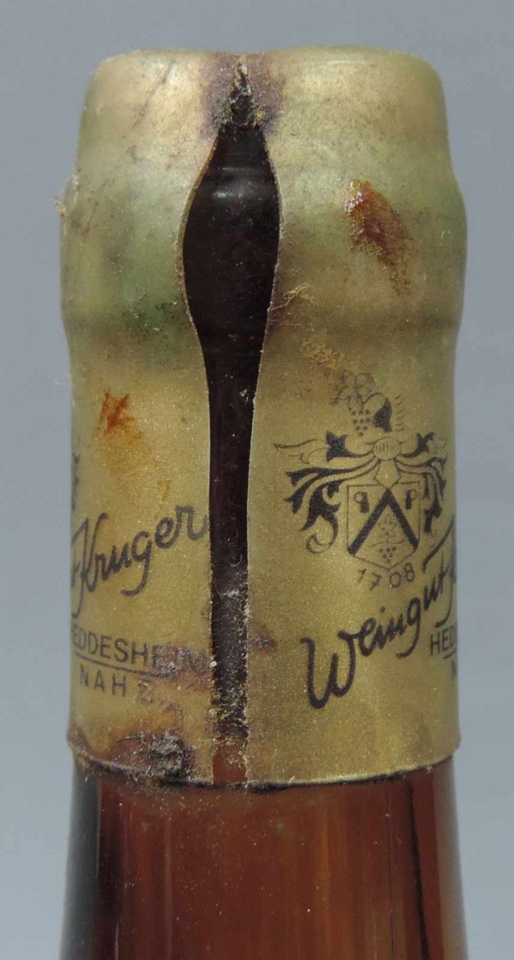 Konvolut Wein. 5 ganze Flaschen Weißwein. 2 ganze Flaschen und eine Magnum Rotwein. 1993 - Bild 6 aus 14