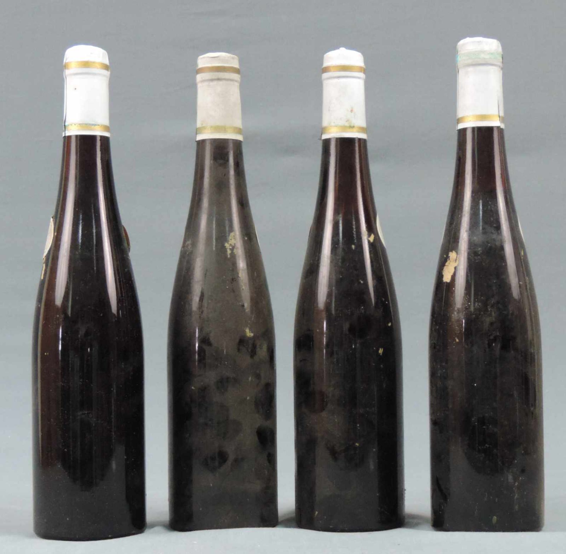 1948 Aßmannshäuser Höllenberg Spätburgunder Spätlese, Staatsweingüter. 4 ganze Flaschen 0,7 Liter - Image 8 of 9