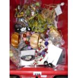 A good quantity of costume jewellery, unused, as sold to Laura Ashley and similar, including