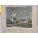 Rosalba', artist's proof print after William Russell Flint, signed by the artist in pencil in the