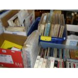 A collection of sheet music, books, records and CDs including ones by Frank Sinatra, Nat King