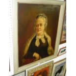 Three paintings of Canadian provenance: a portrait of a young woman signed Dowse, c.1950, oil on