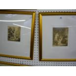 A group of 4 limited edition Giclee prints including after Rembrandt: 'The Stoning of St