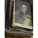 A small collection of early postcards including a booklet of Waterloo, other topographical cards,