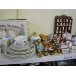 A good quantity of Wedgwood Peter Rabbit nursery ware, including cups, plates, eggcups, etc. a