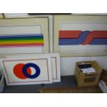 A pair of artist's proof prints, 'Love Union' and 'Beyond Light' after John Robinson, signed and