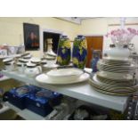A Royal Doulton Coleridge HN 5147, a dinner and tea service including meat plates, dinner plates,