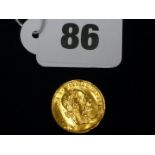 Fine gold Austrian double eagle coin. Est. Weight 305 gms.