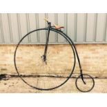 A Brookes Champion Standard B17 reproduction penny farthing. (In hall)