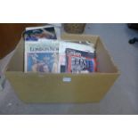 A collection of 1933 coronation books, magazines and others dating to 1953 including Diana, Life