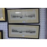 A pair of framed engravings after Rowland Langmaid, each signed by the artist in pencil in the