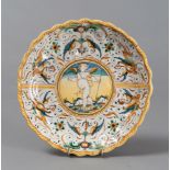 CRESPINA IN MAIOLICA, DERUTA 18TH CENTURY