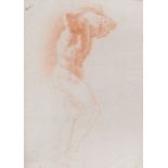 PAINTER FROM BOLOGNA, 17TH CENTURY


STUDY FOR DANCING FIGURE SEEN FROM SIDE AND THREE QUARTERS