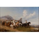 FRENCH PAINTER, 19TH CENTURY



CAVALRY IN LANDSCAPE