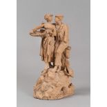 ROMAN PLASTICATOR, 19TH CENTURY



PAIR OF FARMERS

Group in terracotta, 46 x 22 x 26

Signed 'G.