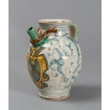 SMALL POT IN MAIOLICA, MONTELUPO LATE 17TH CENTURY