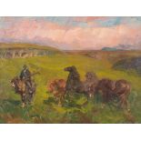 LUIGI PETRASSI

(Roma 1868 - 1948)



LANDSCAPE WITH COWBOY

Oil on panel, cm. 40 x 50

Signed lower