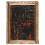 PAINTER FROM EMILIA, 17TH CENTURY



THE CALLING OF MATTHEW

Oil on canvas, cm. 65 x 45,5

Framed