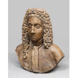 BUST IN STONE , PROBABLY FRANCE, LATE 19TH CENTURY

depicting gentleman with wig.

Size cm. 55 x