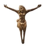 FIGURE OF CHRIST IN GILT METAL, 18TH CENTURY

14th century style, entirely embossed.

Size cm. 33