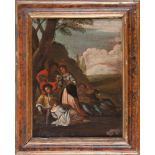 DUTCH PAINTER, LATE 17TH CENTURY



COUNTRY CONCERT

SCENE IN INTERIOR

Pair of paintings oil on