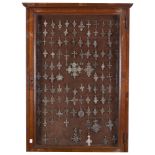 COLLECTION OF 119 COPTIC-ORTHODOX CROSSES, LATE 19TH, EARLY 20TH CENTURY

silver plate in various