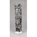 HERMA IN AFRICAN MARBLE, EARLY 20TH CENTURY

complete with base in white marble.

h. cm. 140