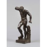 FIGURE OF DANCING FAUN IN CERAMIC, 20TH CENTURY

entirely black lacquer.

Size cm. 64 x 39 x 26.