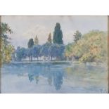 FILIPPO ANIVITTI

(Roma 1876 - 1955)



VILLA BORGHESE LAKE

Watercolour on paper, cm. 45 x 60