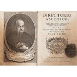 Theology
Gio. Baptist Scaramelli, Direttorio Ascetico.
Two volumes, one with engraving author