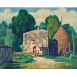 UGO CELADA DA VIRGILIO

(Cerese di Virgilio 1895 - Varese 1995)



Farmhouse, 1960s

Oil on panel,