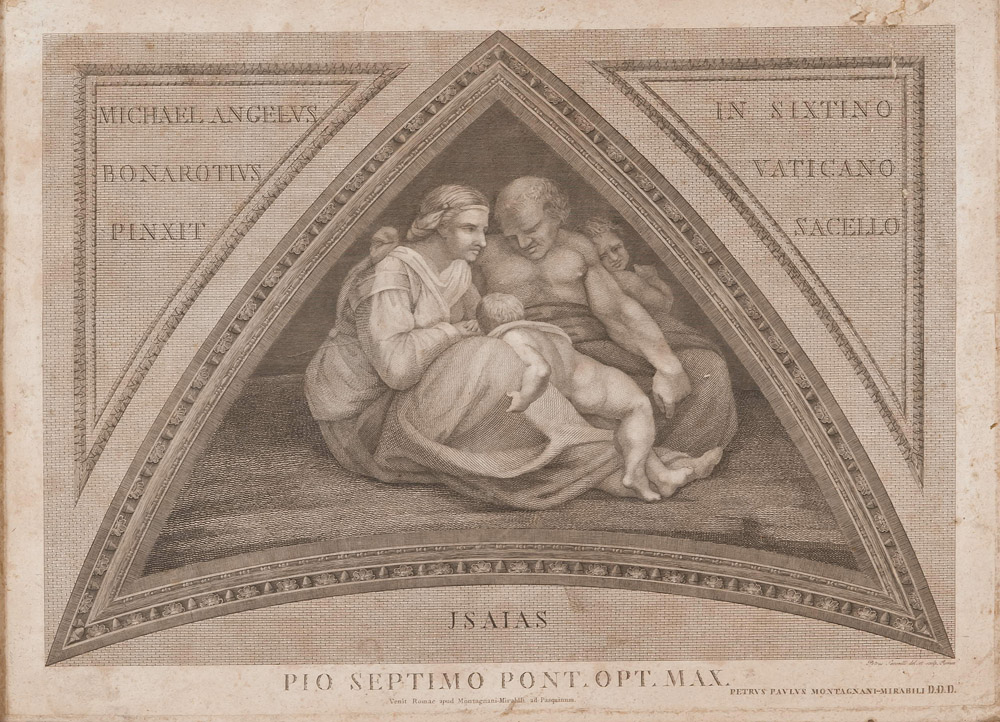 ENGRAVER 19TH CENTURY



PROPHETS, FROM MICHELANGELO

Three engravings, cm. 41 x 55

Subtitled - Image 2 of 3