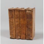 Teologia

Paulo Gabriele Antoine S.J., Teologia. Quattro volumi. Ed. Napoli 1772.

Piena pergamena.