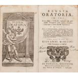 Oratoria e Grammatica

Tre volumi, di cui due di Grammatica Greca. Ed. Venezia seicento e Napoli