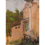 DANTE RICCI

(Serra San Quirico 1879 - Roma 1957)



CHURCH WITH ARCHITECTURE

Oil on panel, cm.
