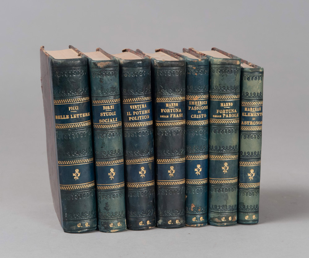 Argomenti Vari

Picci, Forni, Ventura, Manno, Marceau. Sette volumi. Ed. ottocentesche.

Mezza