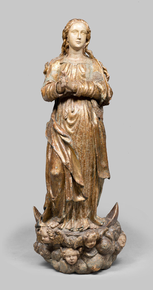 NEAPOLITAN SCULPTOR, 17TH CENTURY



Immaculate Conception

Wooden sculpture in polychrome lacquer