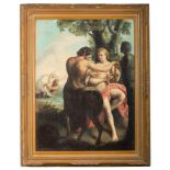 ACADEMIC PAINTER, EARLY 20TH CENTURY



APOLLO AND THE CENTAUR

Oil on canvas, cm. 79 x 60

Giltwood