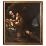 GIOVANNI BATTISTA BEINASCHI, workshop of (Fossano ? 1636 - Napoli 1688)
SAINT PAUL HERMIT
Oil on