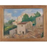 RANIERO AURELI

(Roma 1885 - 1975)



ANTICOLI

Oil on panel, cm. 29 x 39

Signed lower right