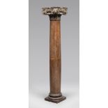 COLUMN IN CARVED WOOD, LATE 18TH CENTURY

Size cm. 154 x 33 x 30.