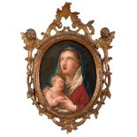 PAINTER FROM VENETO, 18TH CENTURY



VIRGIN AND CHILD

Oil on oval canvas, cm. 32 x 25,5