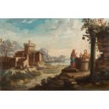 PAINTER FROM VENETO, 18TH CENTURY



CHRIST AND THE SAMARITAN AT THE WELL

Oil on canvas, cm. 31,5 x