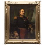 FRENCH PAINTER, 19TH CENTURY



PORTRAIT OF COUNT GABRIEL MOLITOR

Oil on canvas, cm. 116 x 87